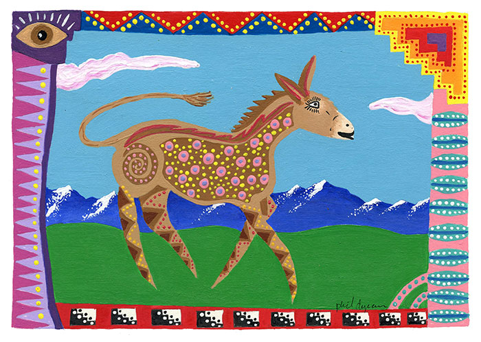 Nugoro the Donkey by Phil Dynan