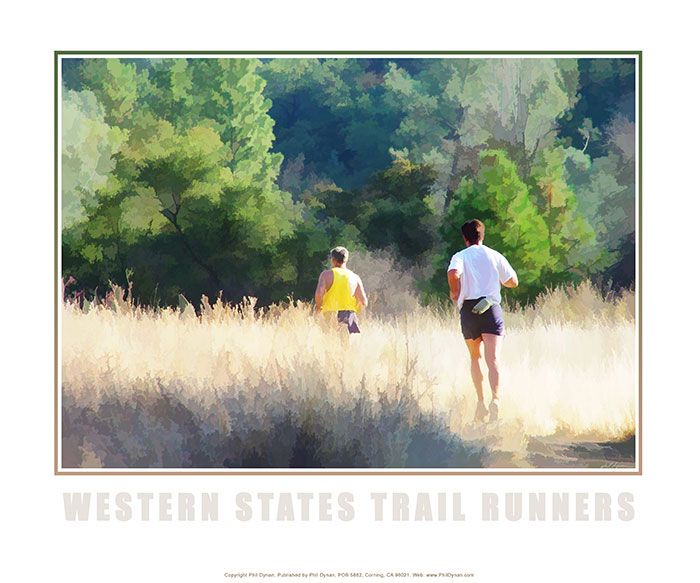 Western States Trail Runners by Phil Dynan
