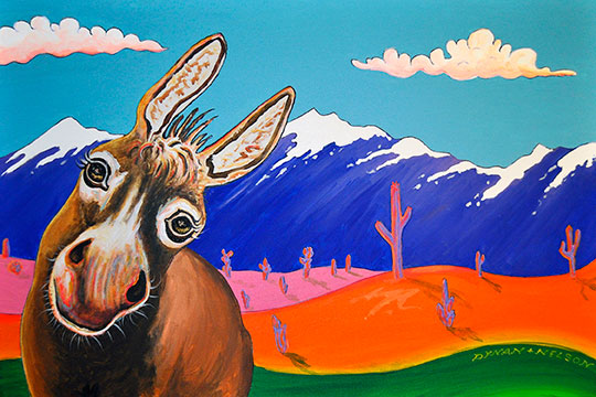Happy Donkey by Phil and Ana Dynan